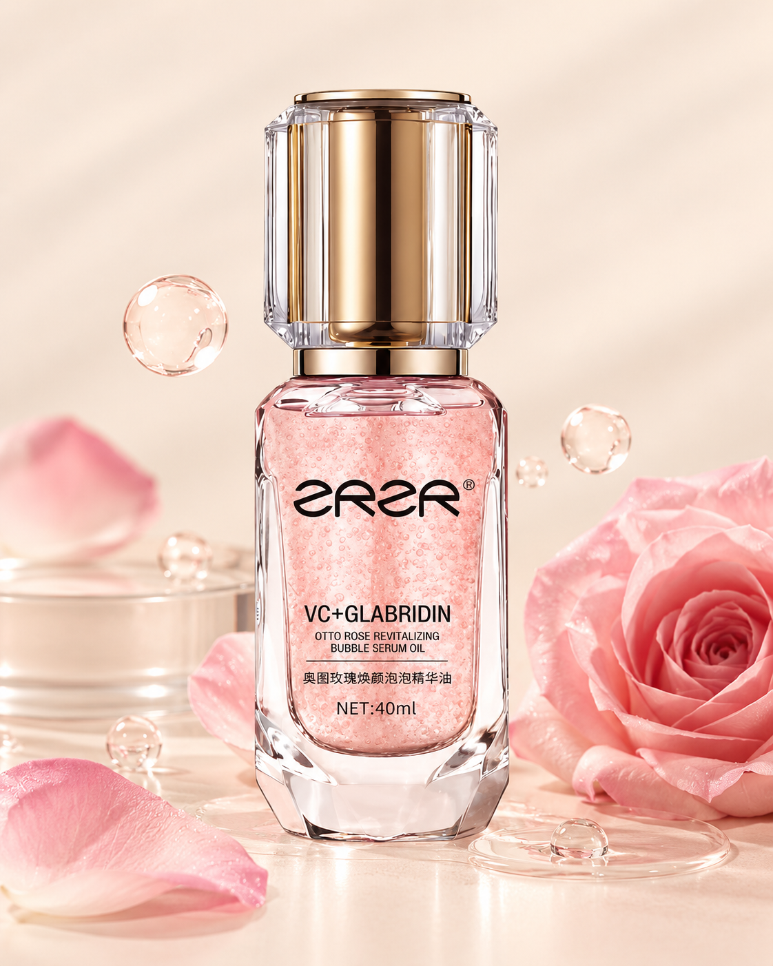 Otto Rose Revitalizing Bubble Serum Oil